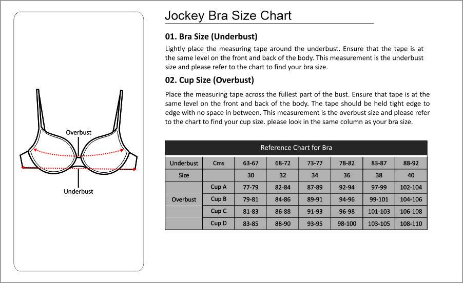 Seamless Jockey bra Style # 1722 Secret Shaper (B, Skin, 32)